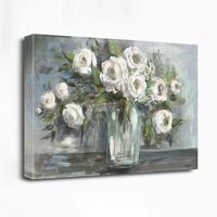 Soft Blooms Giclee Canvas Art Print, 48 in.