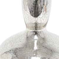 Mercury Glass Curvy Table Lamp