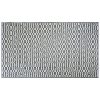 Gray Diamond Outdoor/Indoor Area Rug, 4x6