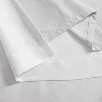 White Total Blackout Curtain Panel, 95 in.