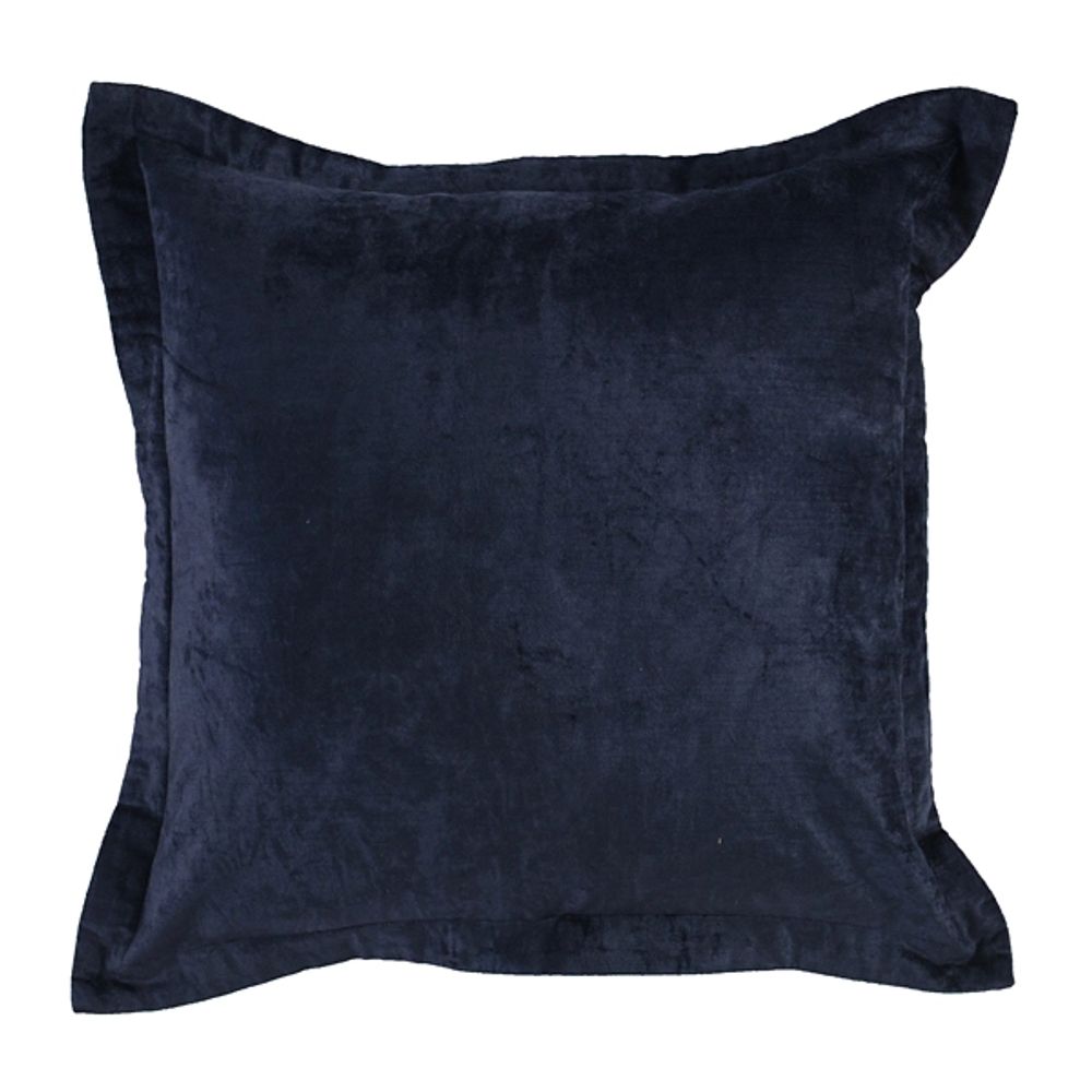 Velvet Indigo Pillow, 22 in.