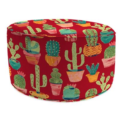 Cactus Cetera Outdoor Pouf