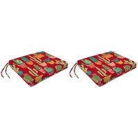 Cetera Sunrise 2-pc. Outdoor Seat Cushion Set