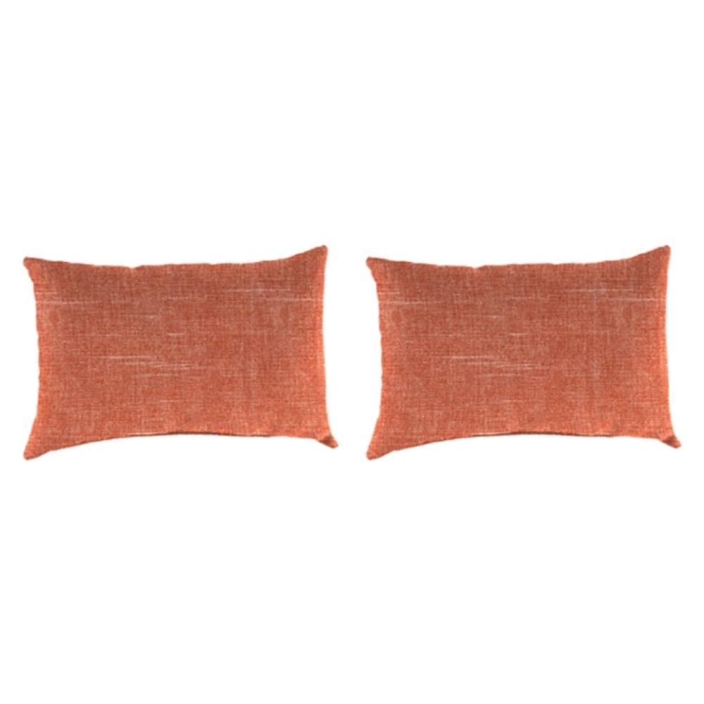 Tory Sunset Wicker Outdoor Pillows, Set of 2