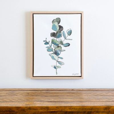 Eucalyptus Stem I Framed Art Print