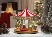 Very Merry Pre-Lit Musical Carousel