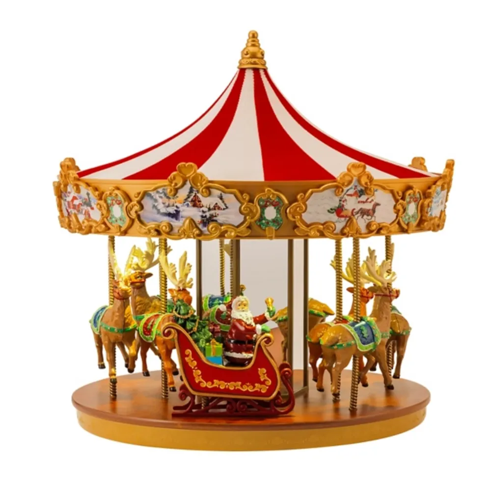 Very Merry Pre-Lit Musical Carousel