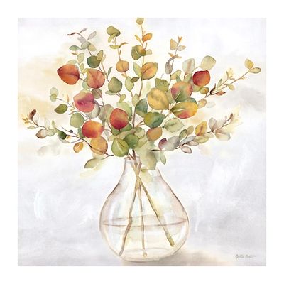 Eucalyptus Vase Spice II Canvas Art Print