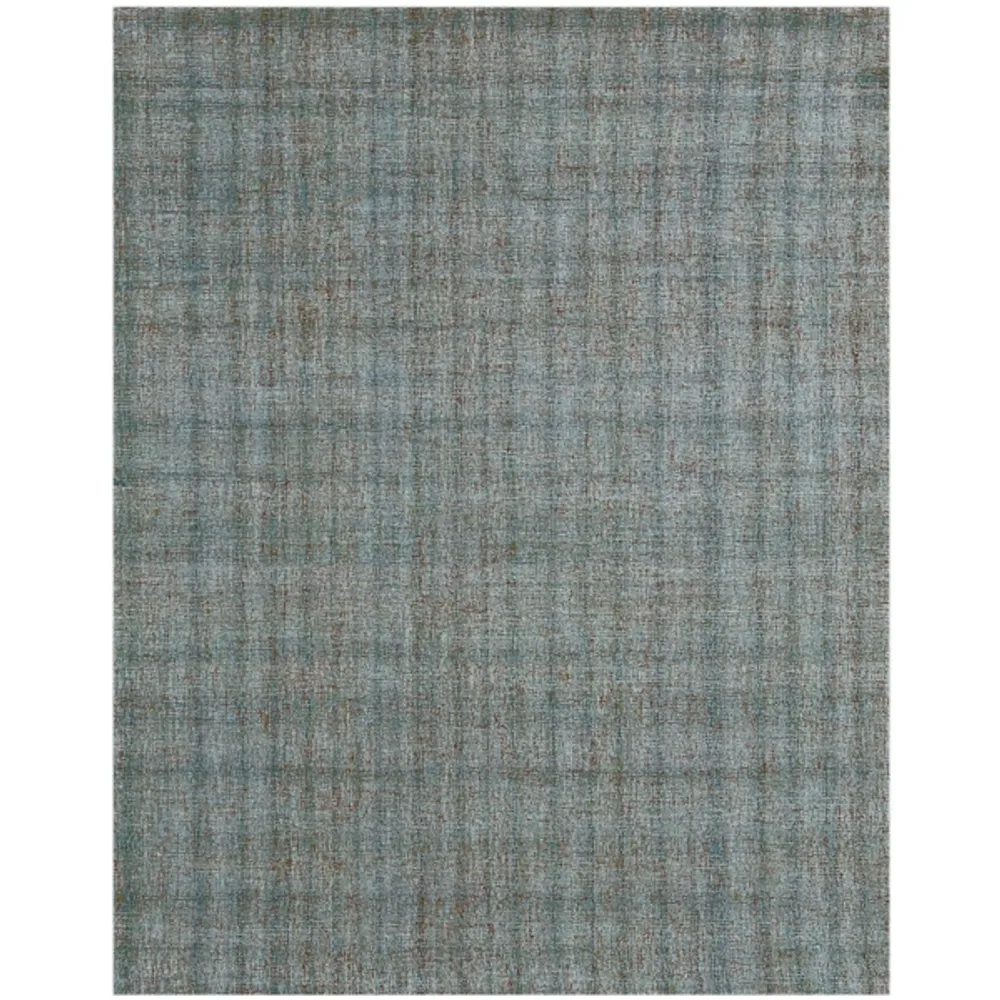 Kirkland's Blue Hand-Tufted Wool Area Rug, 5x8