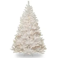7 ft. Pre-Lit White Winchester Pine Christmas Tree