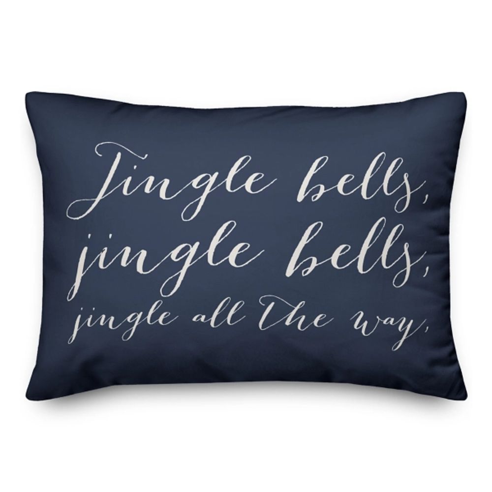 Jingle Bells Accent Pillow