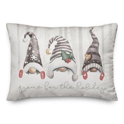 Gnome for the Holidays Accent Pillow