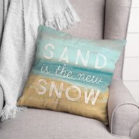 Sand Is The New Snow Pillow