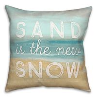 Sand Is The New Snow Pillow