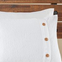 Ivory Waffle Weave 3-pc. Full/Queen Comforter Set