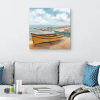 Coastal Colors Canvas Art Print