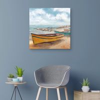 Coastal Colors Canvas Art Print