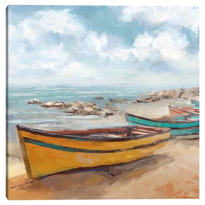 Coastal Colors Canvas Art Print