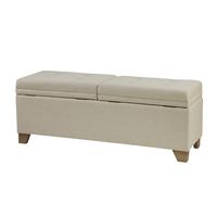 Double Opening Storage Bench