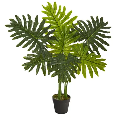 Real Touch Potted Tree Philodendron, 36 in.