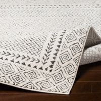 Gray and Cream Border Harrah Runner