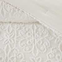 White Floral California King 4-pc. Comforter Set