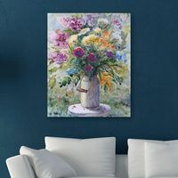 Spring Blooms Canvas Art Print