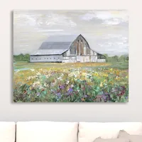 Country Fields Giclee Canvas Art Print