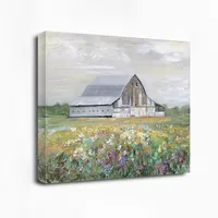 Country Fields Giclee Canvas Art Print