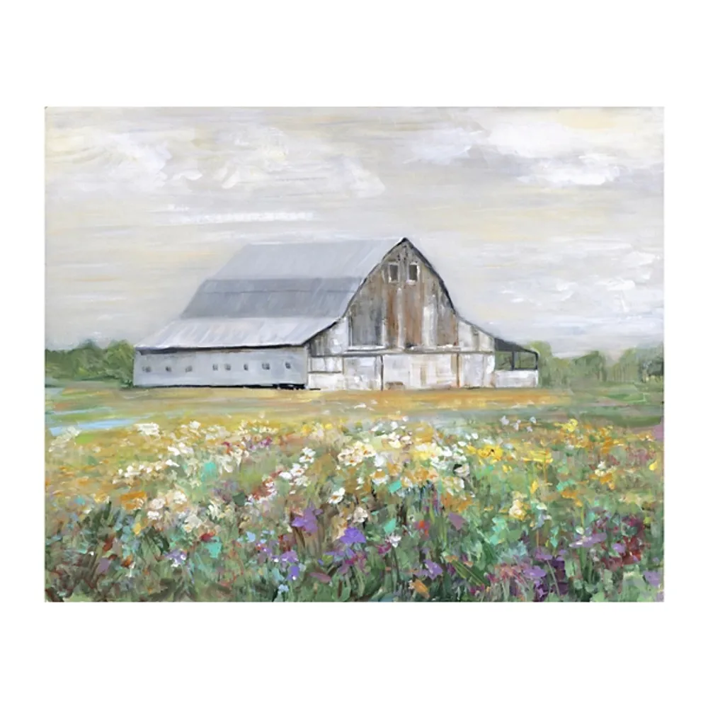 Country Fields Giclee Canvas Art Print