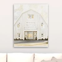 Wedding Barn Canvas Art Print