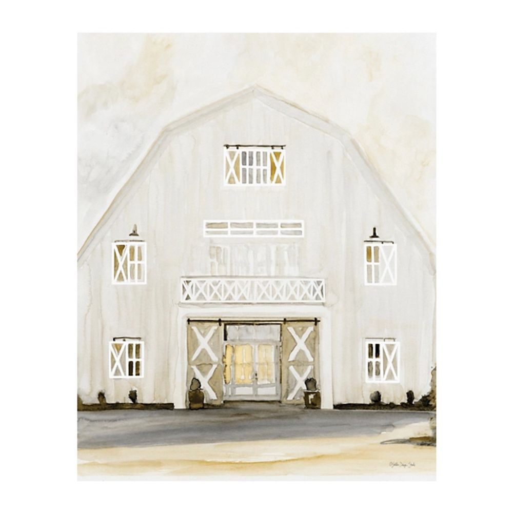 Wedding Barn Canvas Art Print