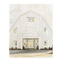 Wedding Barn Canvas Art Print