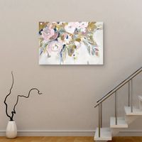 Blush Bouquet I Canvas Art Print, 36x24 in.