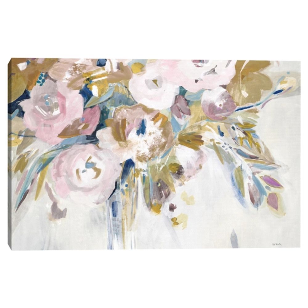 Blush Bouquet I Canvas Art Print, 36x24 in.