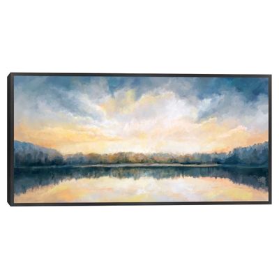 Skylights Framed Canvas Art Print