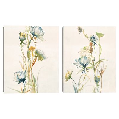 Jardine Late Summer Canvas Art Prints, Set of 2