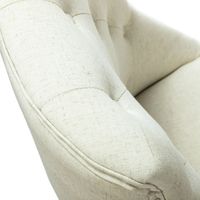 Ivory Dylan Upholstered Office Chair