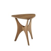 Savannah Wooden Triangle Accent Table