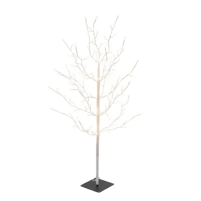 Pre-Lit White Branches Christmas Tree, 47 in.