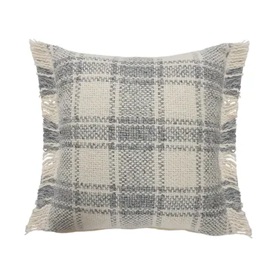 Plaid Cabin Casual Accent Pillow
