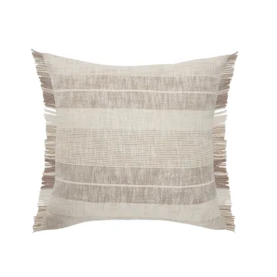 Farmhouse Striped Accent Pillow