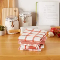 Spice Woven Dish Towels, Set of 5