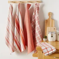 Spice Woven Dish Towels, Set of 5