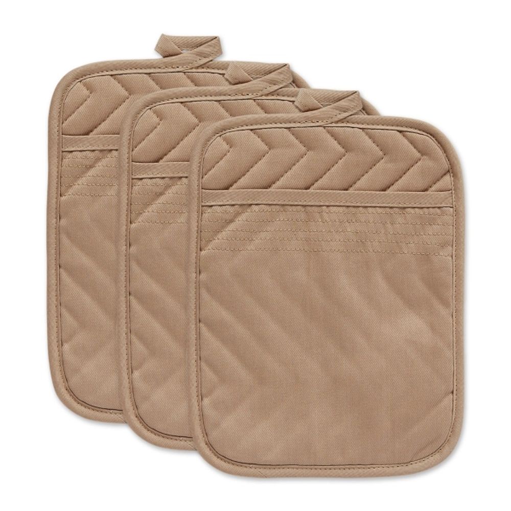 Stone Quilted 3-pc. Potholder Set