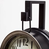 Vintage Tabletop Hanging Clock with Stand