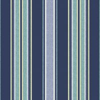 Sapphire Stripe Outdoor Adirondack Cushion