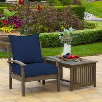 Sapphire Texture 2-pc. Outdoor Deep Seat Cushion