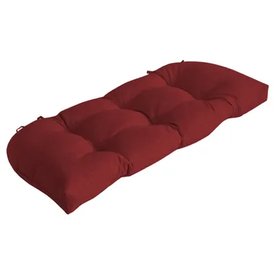 Ruby Leala Texture Wicker Settee Cushion