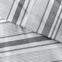 Gray Soft Striped 3-pc. King Duvet Cover Set